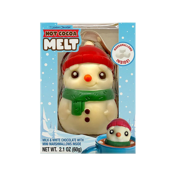 Snowman Hot Cocoa Melt Grandpa Joe's Candy Candy, Chocolate & Gum