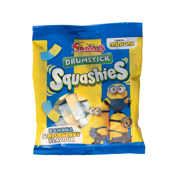 Squashies Minions Blueberry/Banana Candy Grandpa Joe's Candy Candy, Chocolate & Gum