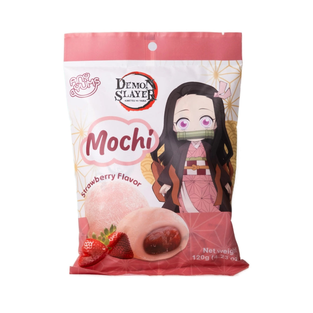 Strawberry Demon Slayer Mochi Treats Grandpa Joe's Candy Candy, Chocolate & Gum