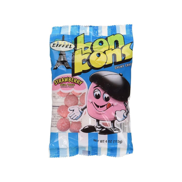 Strawberry Eiffel Bonbons Chewy Candy Grandpa Joe's Candy Candy, Chocolate & Gum