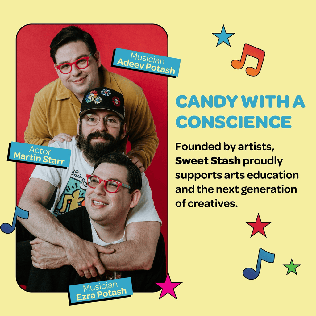 Sweet Stash Rock Jams Gummy Candy Grandpa Joe's Candy Candy, Chocolate & Gum