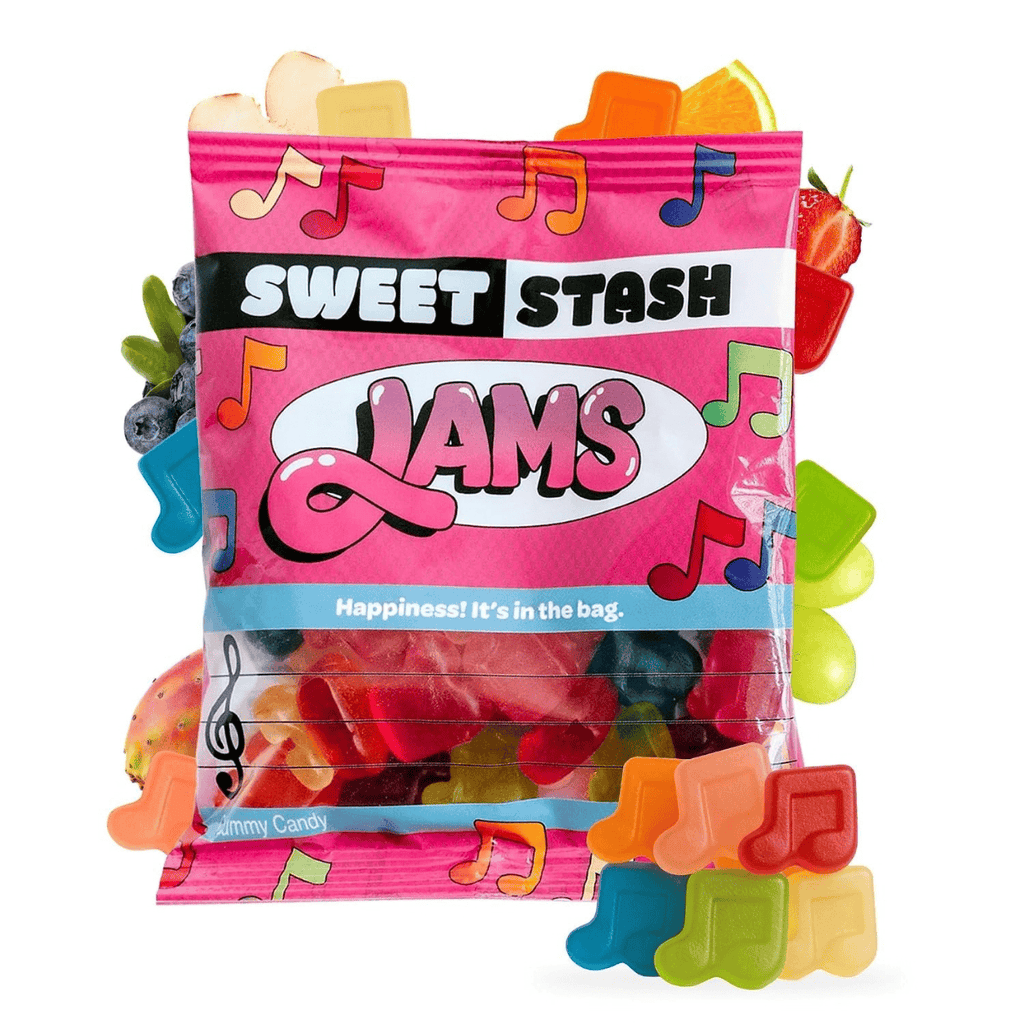 Sweet Stash Rock Jams Gummy Candy Grandpa Joe's Candy Candy, Chocolate & Gum
