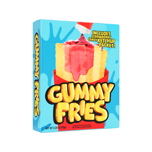 That's Sweet Gummy Fries with Strawberry "Ketchup" Candy Grandpa Joe's Candy Candy, Chocolate & Gum