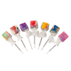 Tie Dye Cube Pop Lollipop Grandpa Joe's Candy Candy, Chocolate & Gum