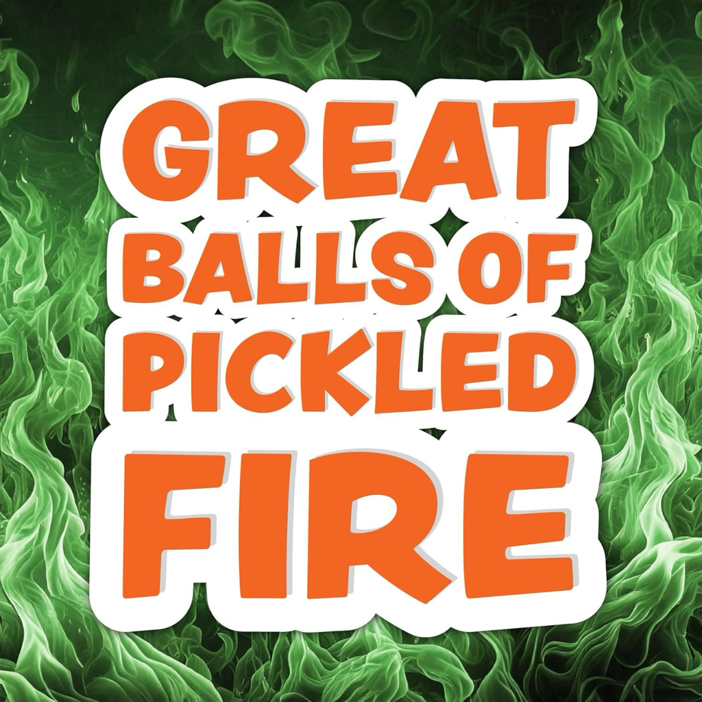 Van Holten's Blazing Hot Mama Pickle Balls Candy Grandpa Joe's Candy Candy, Chocolate & Gum