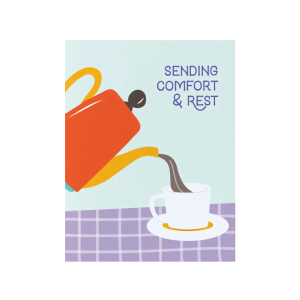 Comfort And Rest Get Well Card Graphic Anthology Cards - Get Well