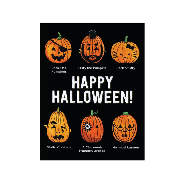 Halloween Jack O Lantern Halloween Card Graphic Anthology Cards - Holiday - Halloween