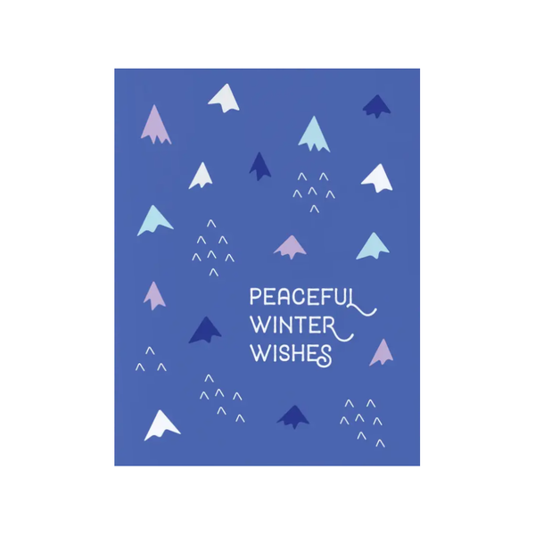 Peaceful Winter Holiday Card Graphic Anthology Cards - Holiday - Happy Holidays