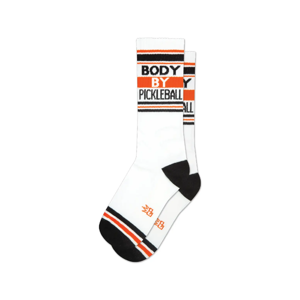 Body By Pickleball Unisex Crew Socks Gumball Poodle Apparel & Accessories - Socks - Adult - Unisex
