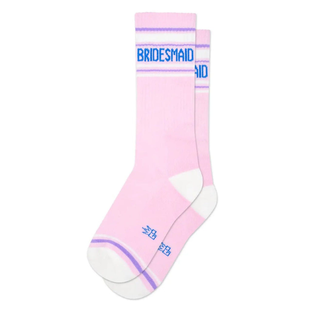 Bridesmaid Crew Socks - Unisex Gumball Poodle Apparel & Accessories - Socks - Adult - Unisex