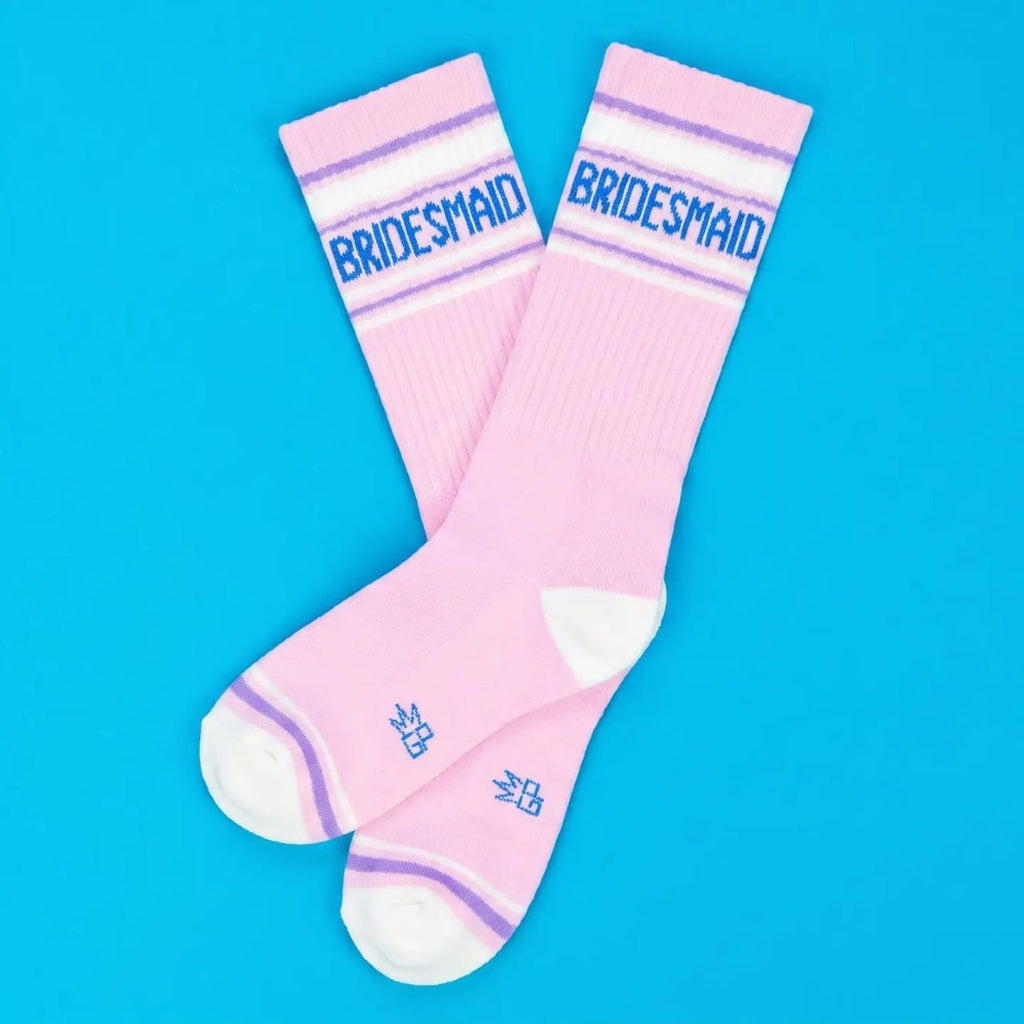 Bridesmaid Crew Socks - Unisex Gumball Poodle Apparel & Accessories - Socks - Adult - Unisex