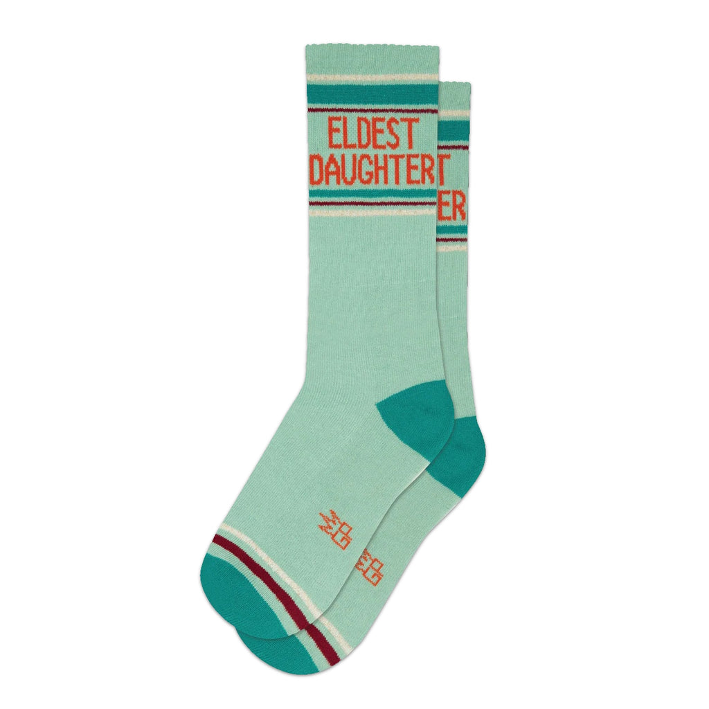Eldest Daughter Crew Socks - Unisex Gumball Poodle Apparel & Accessories - Socks - Adult - Unisex