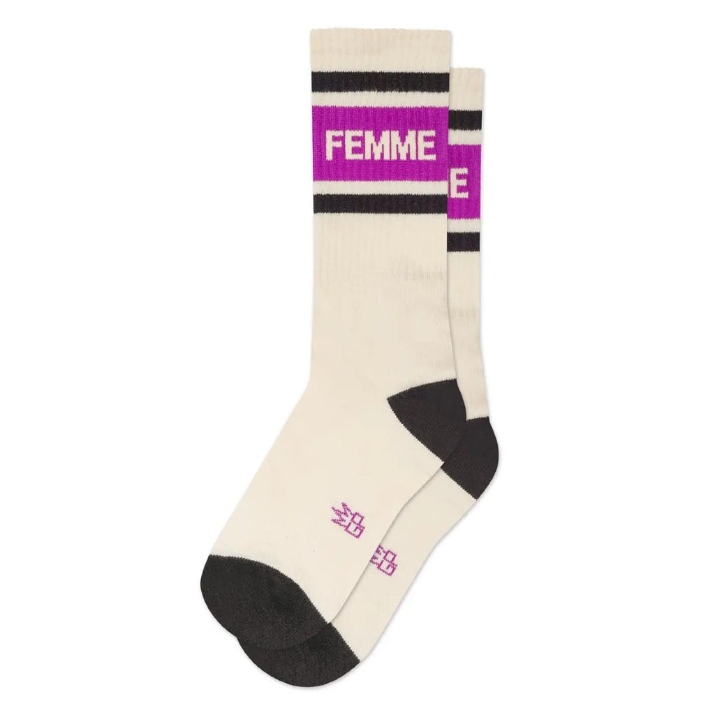Femme Crew Socks - Unisex Gumball Poodle Apparel & Accessories - Socks - Adult - Unisex