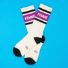 Femme Crew Socks - Unisex Gumball Poodle Apparel & Accessories - Socks - Adult - Unisex