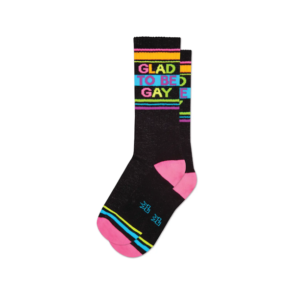 Glad To Be Gay Unisex Crew Socks Gumball Poodle Apparel & Accessories - Socks - Adult - Unisex