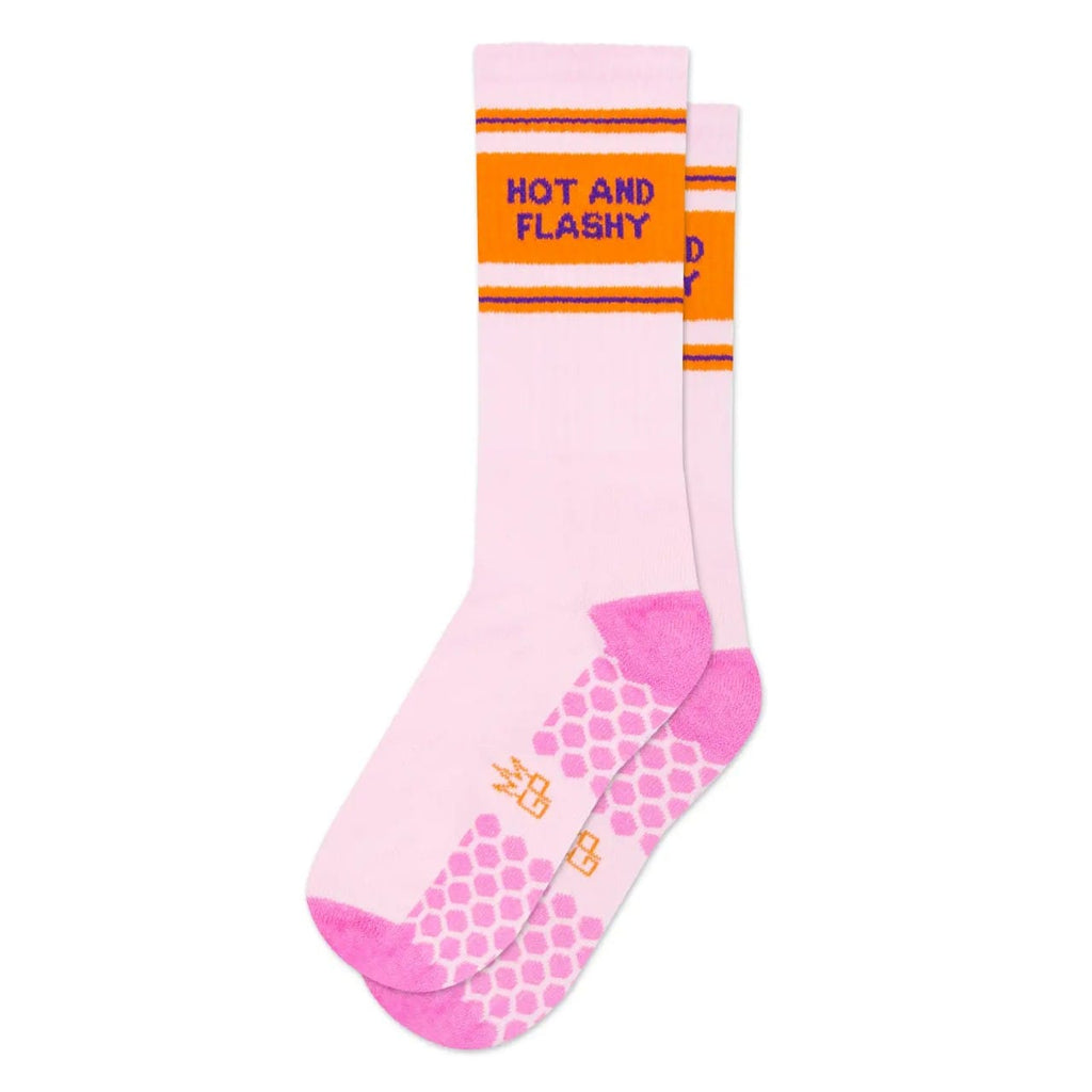 Hot And Flashy Grip Socks Gumball Poodle Apparel & Accessories - Socks - Adult - Unisex