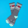 I Heart Therapy Crew Socks - Unisex Gumball Poodle Apparel & Accessories - Socks - Adult - Unisex