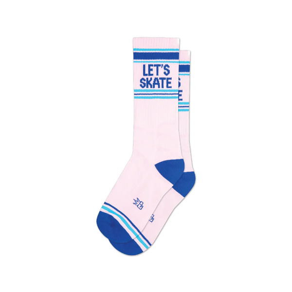 Let's Skate Unisex Crew Socks Gumball Poodle Apparel & Accessories - Socks - Adult - Unisex