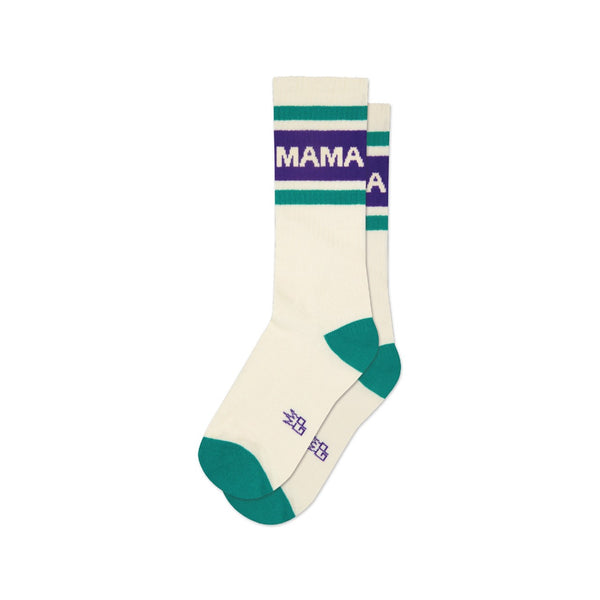 Mama Crew Socks - Unisex Gumball Poodle Apparel & Accessories - Socks - Adult - Unisex