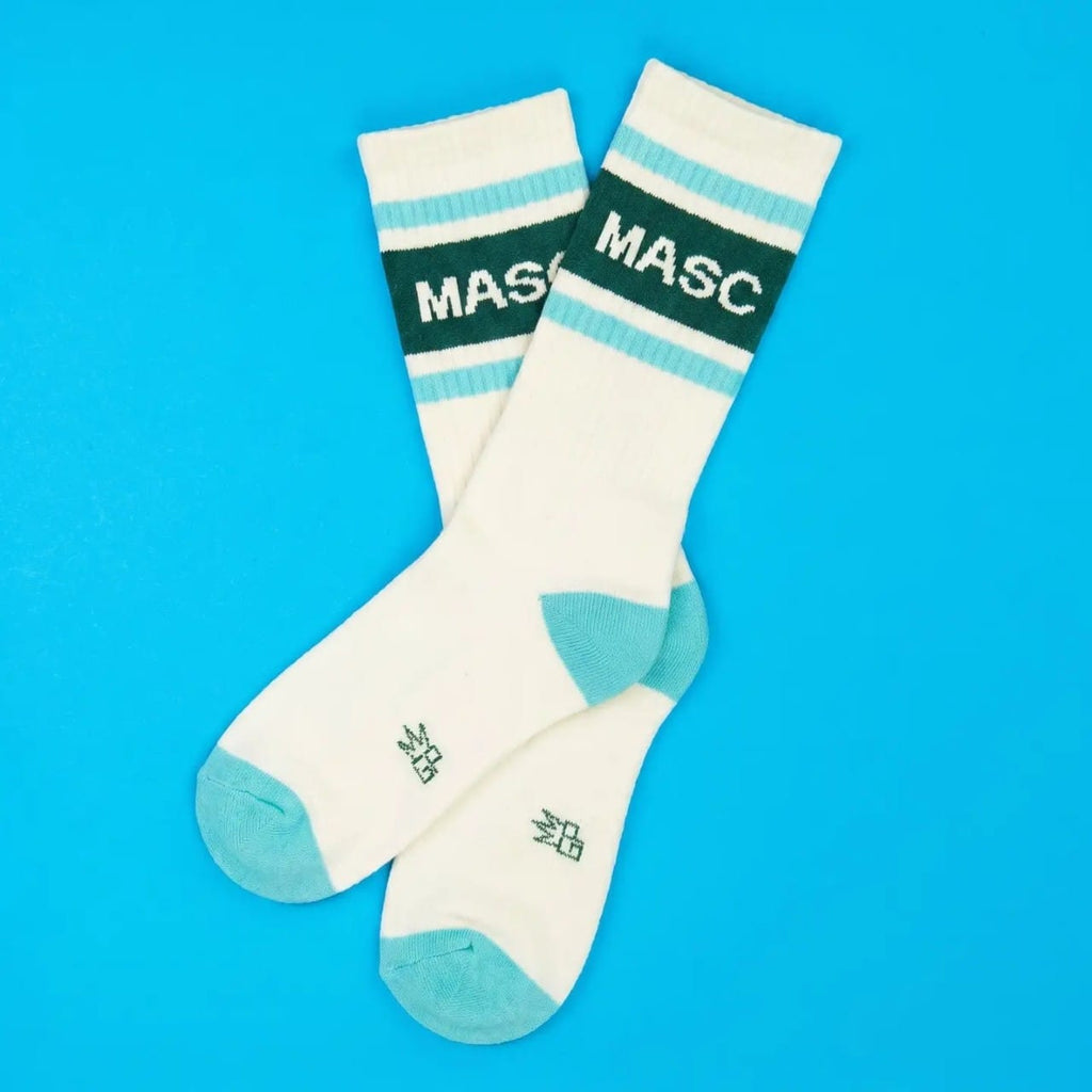 Masc Crew Socks - Unisex Gumball Poodle Apparel & Accessories - Socks - Adult - Unisex