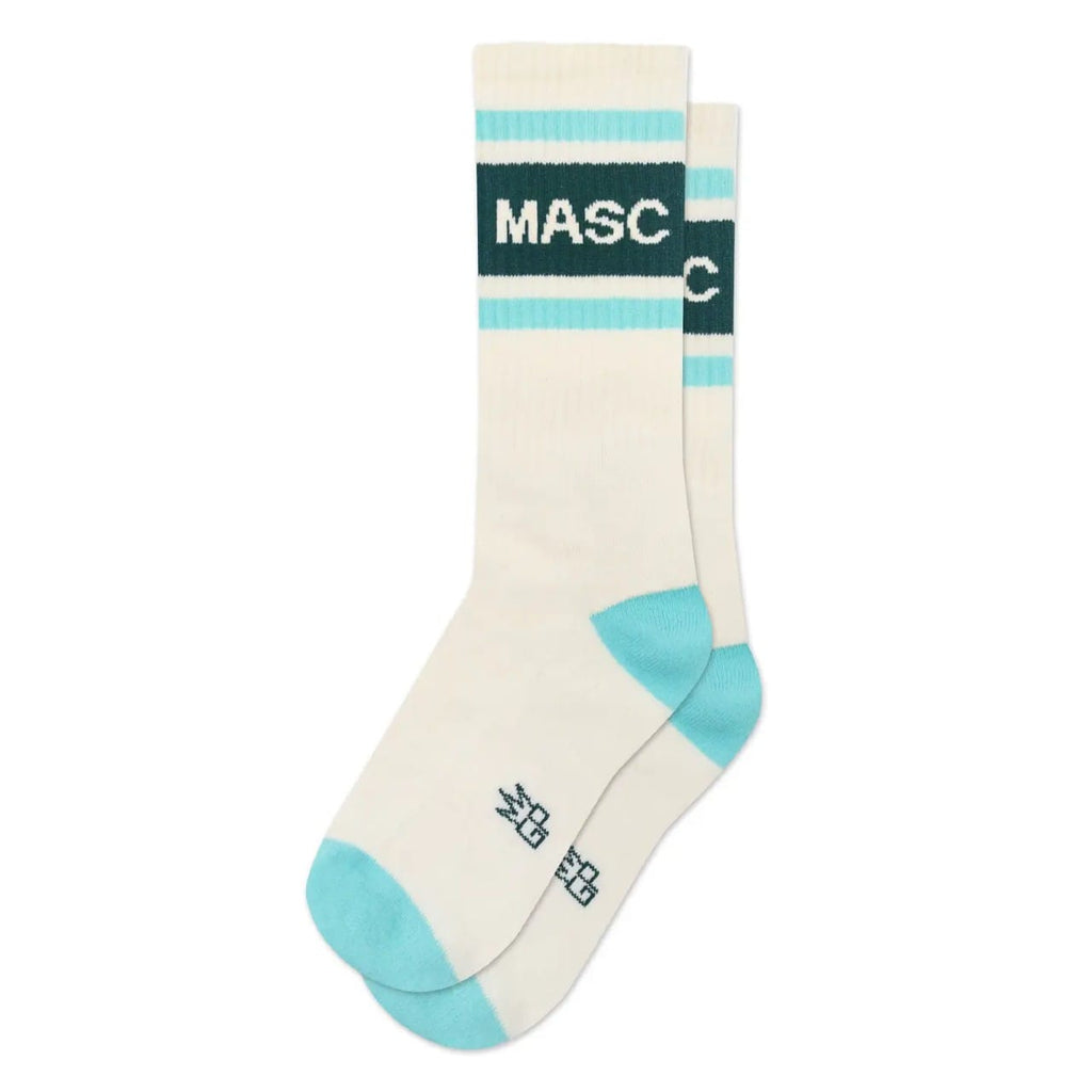 Masc Crew Socks - Unisex Gumball Poodle Apparel & Accessories - Socks - Adult - Unisex