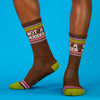 Not A Hugger Crew Socks - Unisex Gumball Poodle Apparel & Accessories - Socks - Adult - Unisex