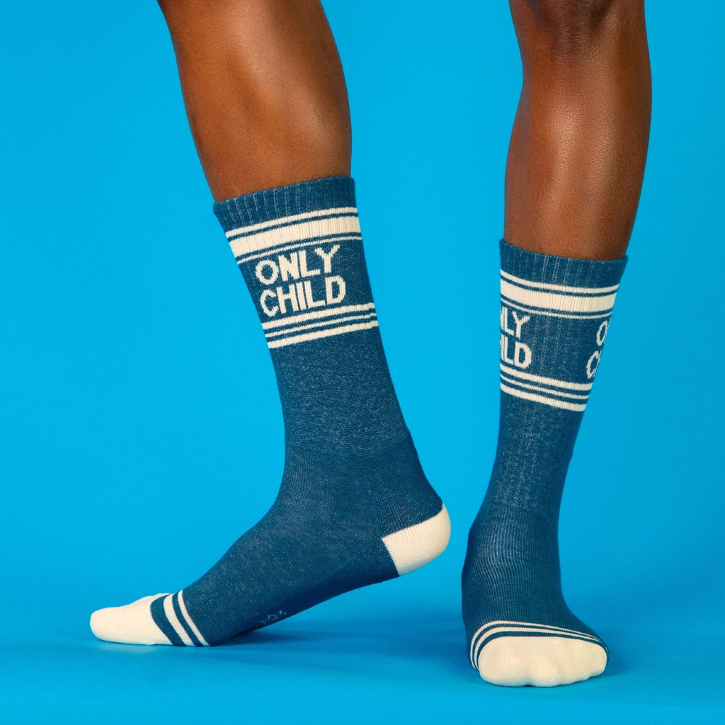 Only Child Crew Socks - Unisex Gumball Poodle Apparel & Accessories - Socks - Adult - Unisex
