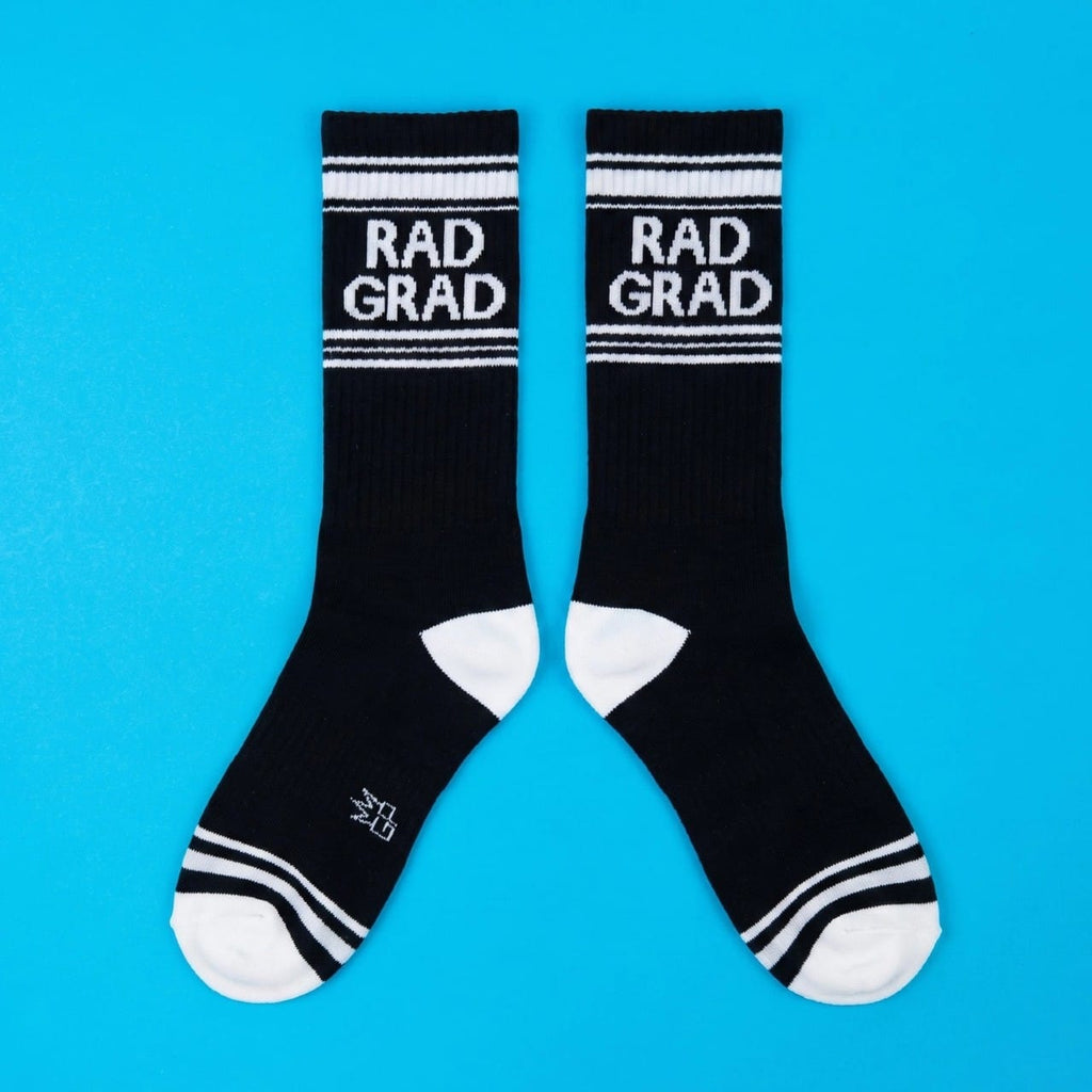 Rad Grad Crew Socks - Unisex Gumball Poodle Apparel & Accessories - Socks - Adult - Unisex