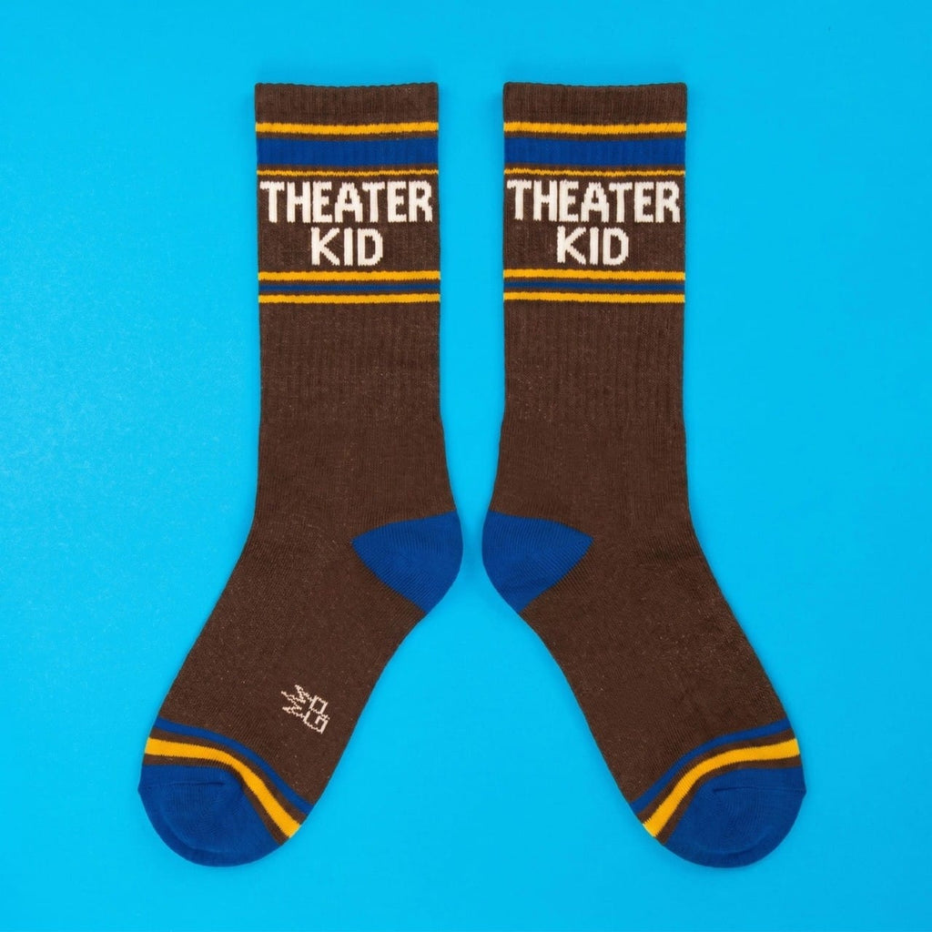 Theater Kid Crew Socks - Unisex Gumball Poodle Apparel & Accessories - Socks - Adult - Unisex