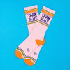 Yarn Slut Crew Socks - Unisex Gumball Poodle Apparel & Accessories - Socks - Adult - Unisex
