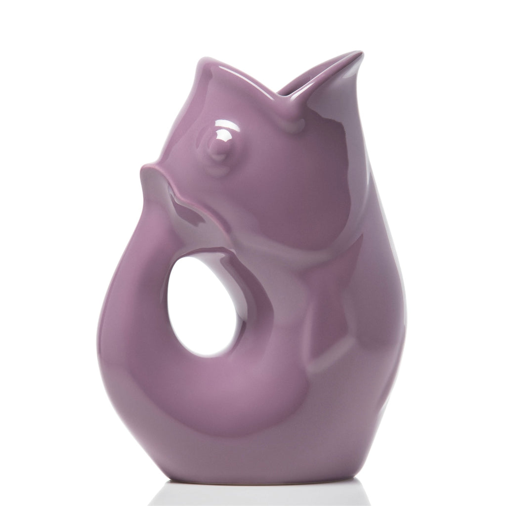 Lavender Mini Small GurglePot Gurgling Fish Water Pitcher GurglePot Home - Garden - Vases & Planters