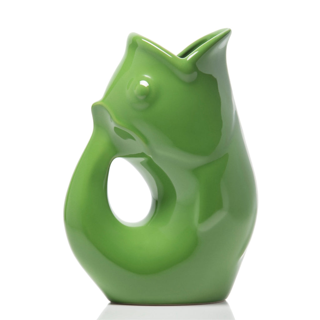 Moss Mini Small GurglePot Gurgling Fish Water Pitcher GurglePot Home - Garden - Vases & Planters