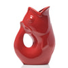 RED Large GurglePot Gurgling Fish Water Pitcher GurglePot Home - Garden - Vases & Planters