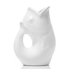 White Mini Small GurglePot Gurgling Fish Water Pitcher GurglePot Home - Garden - Vases & Planters
