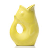 YELLOW Large GurglePot Gurgling Fish Water Pitcher GurglePot Home - Garden - Vases & Planters