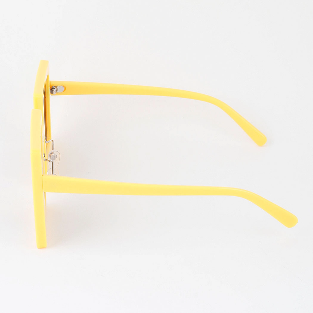 Minimal Bright Half Tone Tinted Box Sunglasses - Adult H&D Accessories Apparel & Accessories - Summer - Sunglasses