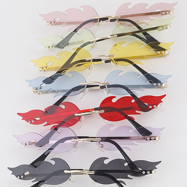 Fire Flame Sunglasses - Adult H&D Axxessories Apparel & Accessories - Summer - Sunglasses