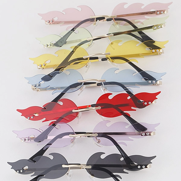 Fire Flame Sunglasses - Adult – Urban General Store display picture 3