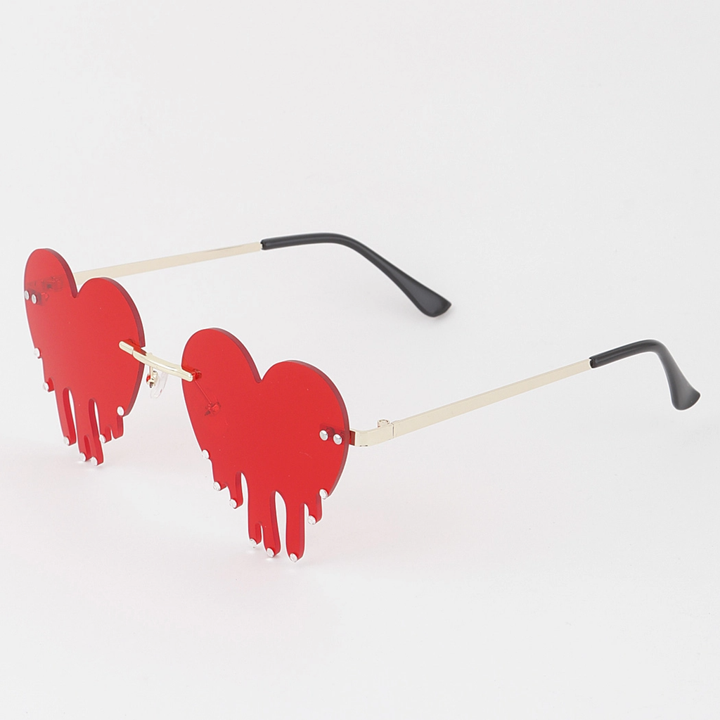 Melting Pearl Heart Sunglasses - Adult H&D Axxessories Apparel & Accessories - Summer - Sunglasses