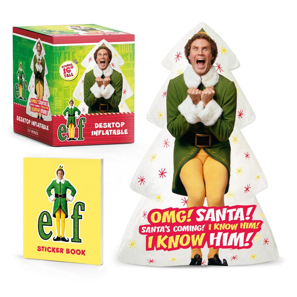 Elf: Desktop Inflatable Buddy the Elf Hachette Holiday