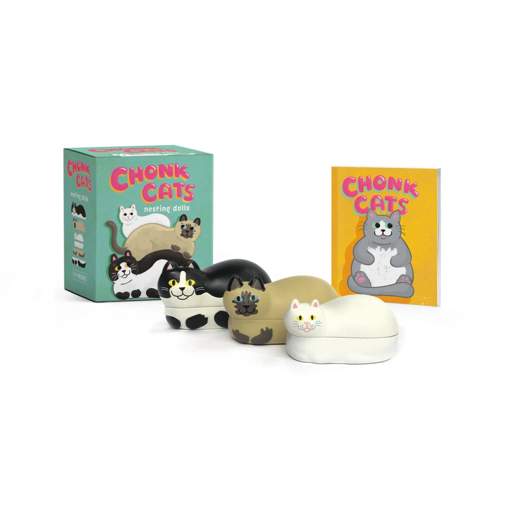 Chonk Cats Nesting Dolls Toy Hachette Toys & Games - Novelty & Gag Gifts