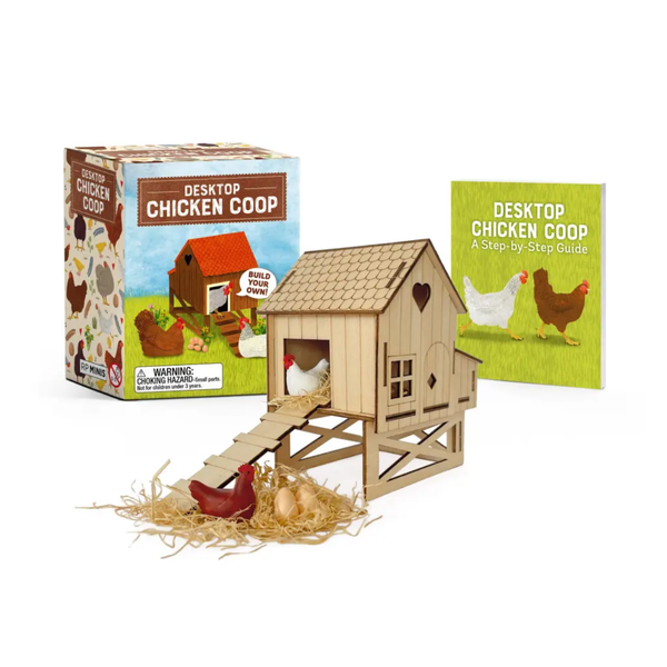 Desktop Chicken Coop Toy Hachette Toys & Games - Novelty & Gag Gifts