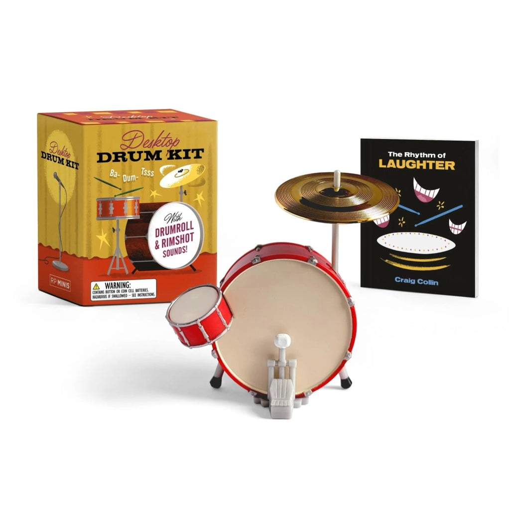 Desktop Drum Kit Toy Hachette Toys & Games - Novelty & Gag Gifts
