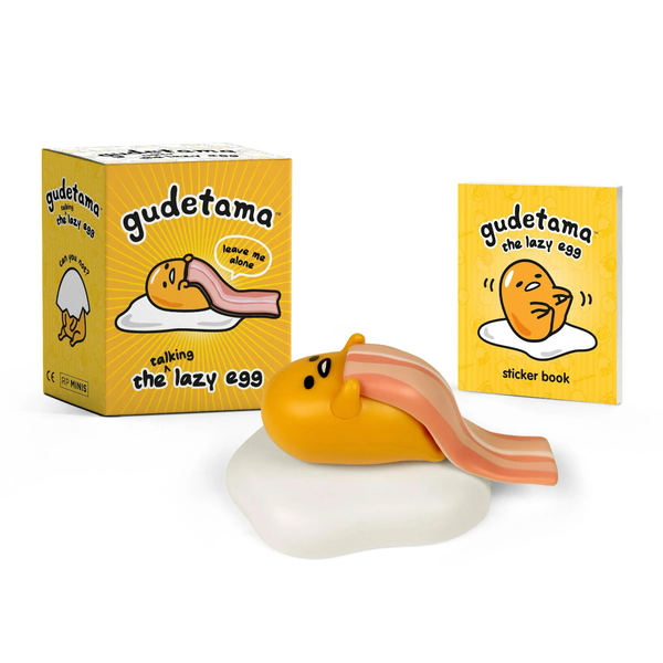 Gudetama: The Talking Lazy Egg Figure Hachette Toys & Games - Novelty & Gag Gifts