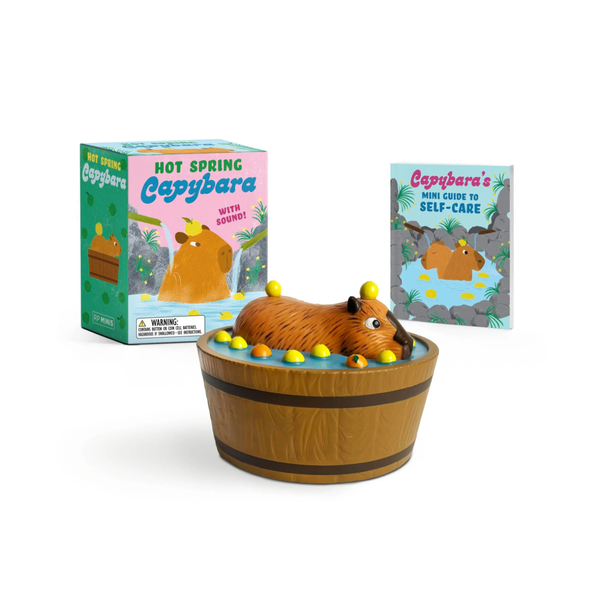 Hot Spring Capybara With Sound Hachette Toys & Games - Novelty & Gag Gifts