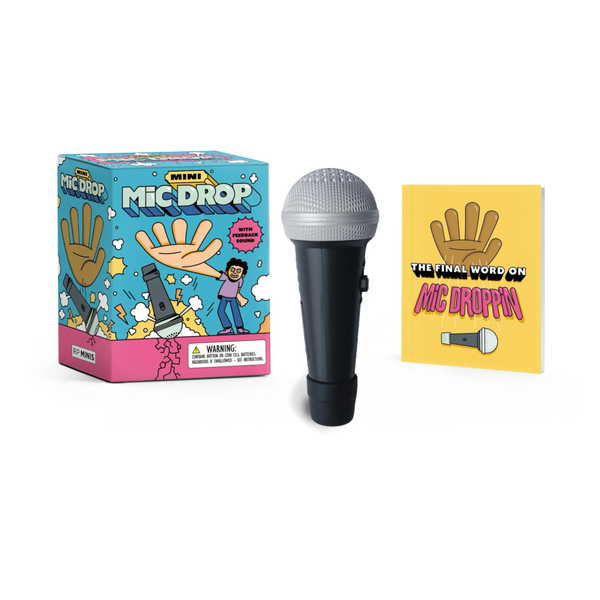Mini Mic Drop Toy Hachette Toys & Games - Novelty & Gag Gifts