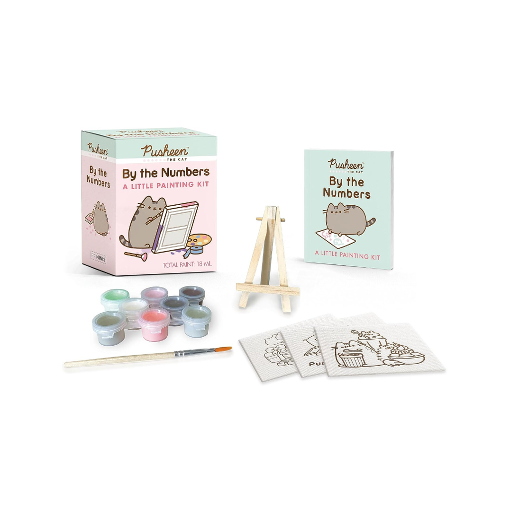 Pusheen By The Numbers: A Little Painting Kit Hachette Toys & Games - Novelty & Gag Gifts