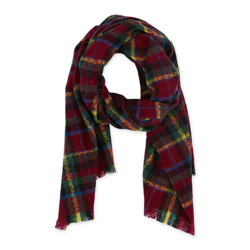 Red Autumn Plaid Scarf - Adult Hadley Wren Apparel & Accessories - Winter - Adult - Scarves & Wraps