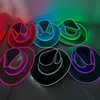 Light Up Holographic Adult Cowboy Hats Hallee Apparel & Accessories - Summer - Adult - Hats