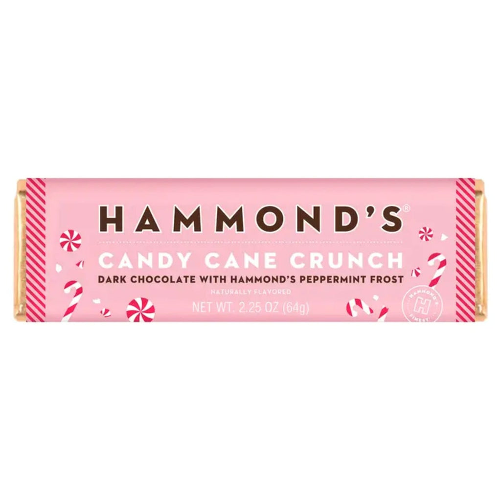 Candy Cane Crunch Hammond's Dark Chocolate Bars Hammond's Candies Candy, Chocolate & Gum